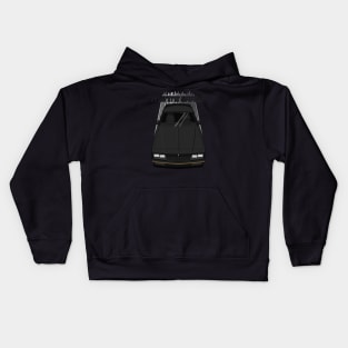 Chevrolet Monte Carlo 1984 - 1989 - black and gold Kids Hoodie